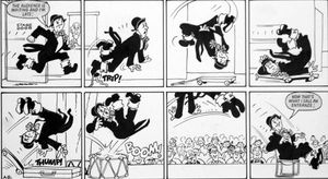 Jimmy Cricket: Making an Entrance art by Arthur Ranson Jimmy Cricket: Making an Entrance art by Arthur Ranson