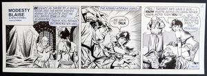 Modesty Blaise Daily Strip #9612 art by Enric Badia Romero Modesty Blaise Daily Strip #9612 art by Enric Badia Romero