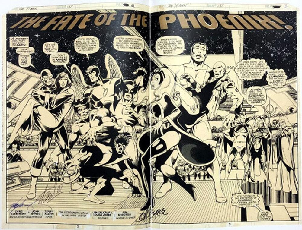 internal, John Byrne's X-Men (Artist's Edition) internal, John Byrne's X-Men (Artist's Edition)