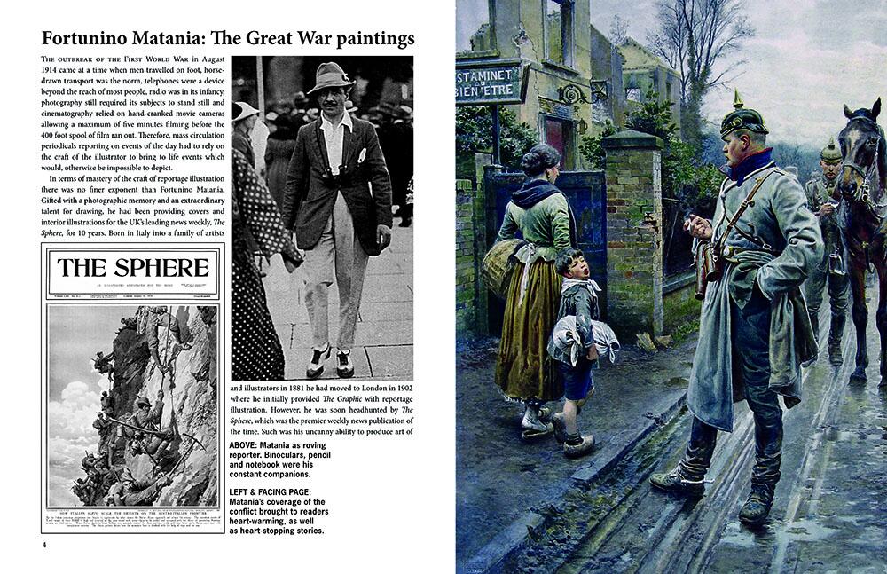 1914 - 1918 Through the eyes of Fortunino Matania by Peter Richardson (Editor) 1914 - 1918 Through the eyes of Fortunino Matania by Peter Richardson (Editor)