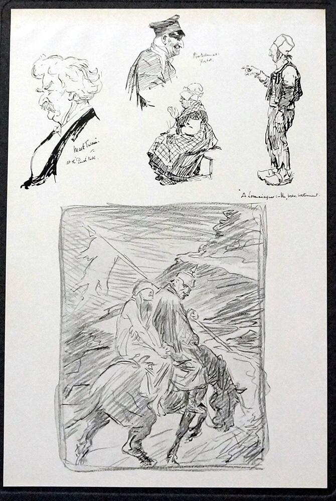 Stage 1 art by Bernard Partridge Stage 1 art by Bernard Partridge