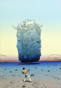 Les Planches du Major 1 art by Moebius (Jean Giraud) Les Planches du Major 1 art by Moebius (Jean Giraud)