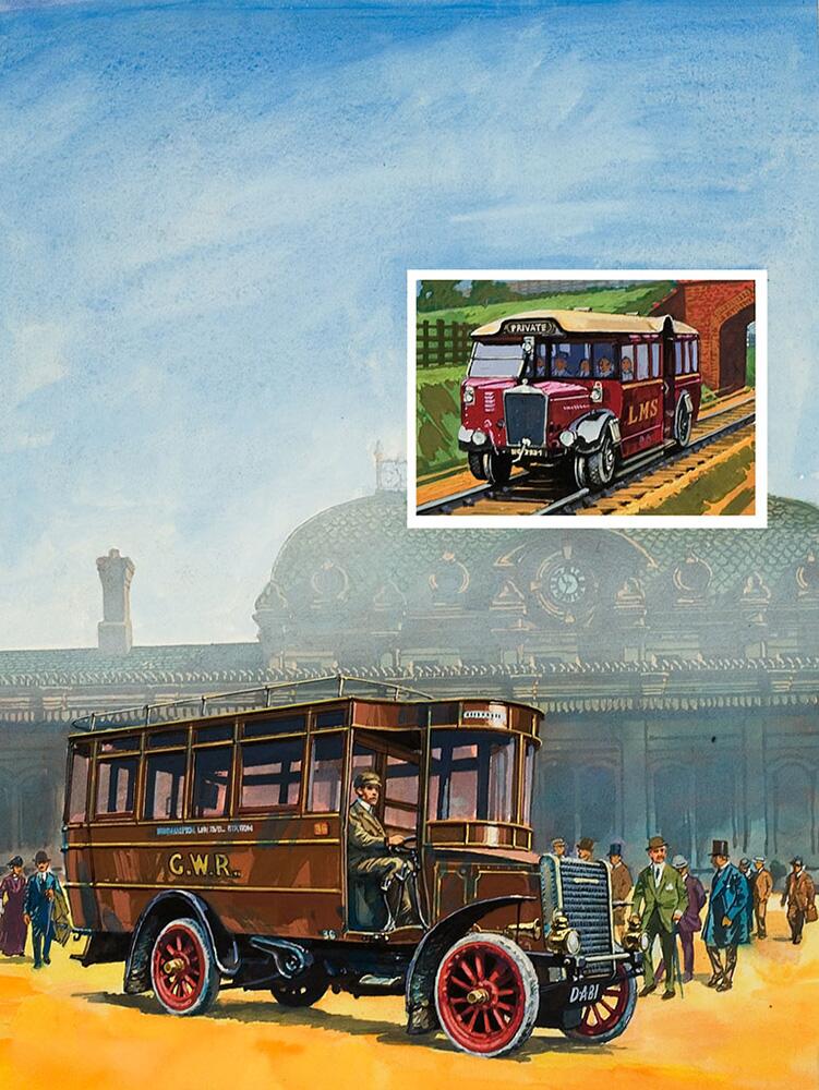 Bus and Rail art by Harry Green Bus and Rail art by Harry Green