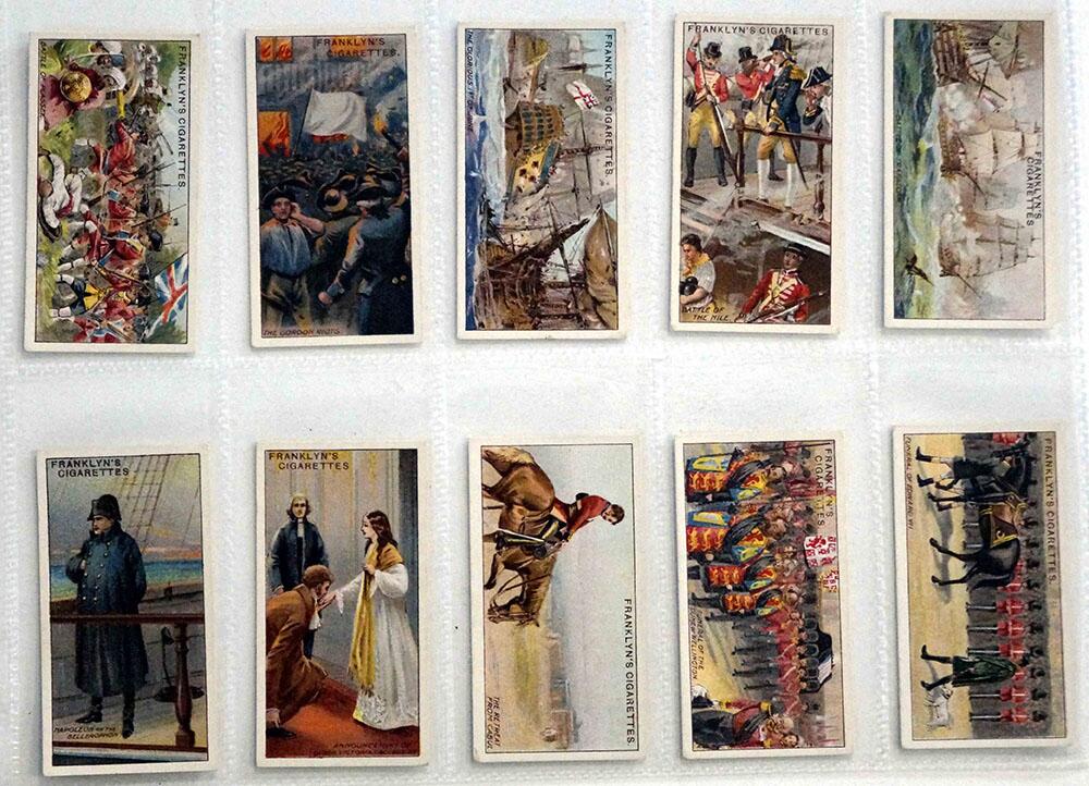 Full Set of 50 Cigarette Cards: Historic Events (1924) by Various Full Set of 50 Cigarette Cards: Historic Events (1924) by Various