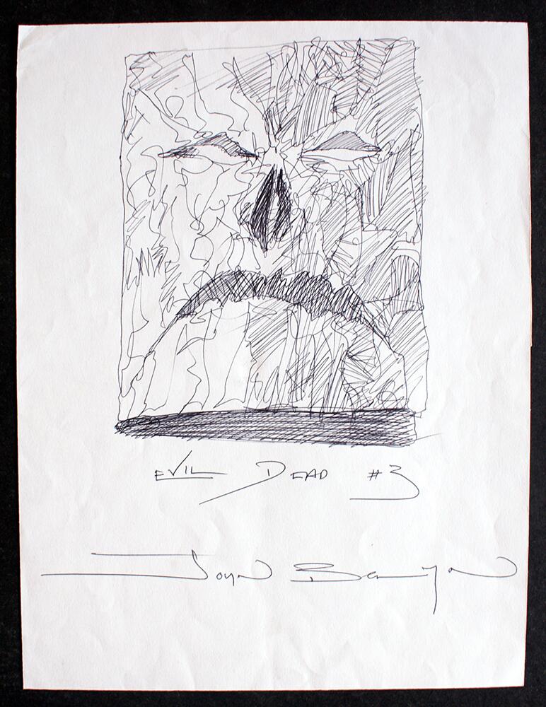 Evil Dead #3 art by John Bolton Evil Dead #3 art by John Bolton