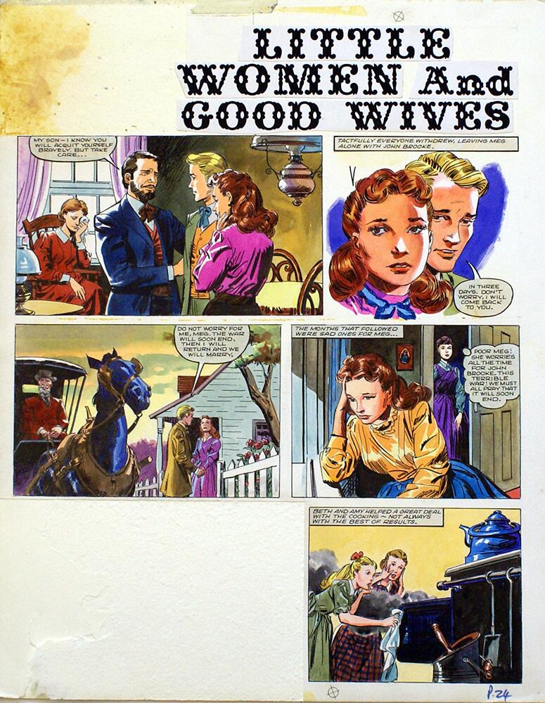 Little Women and Good Wives 2 art by Gino D'Antonio Little Women and Good Wives 2 art by Gino D'Antonio