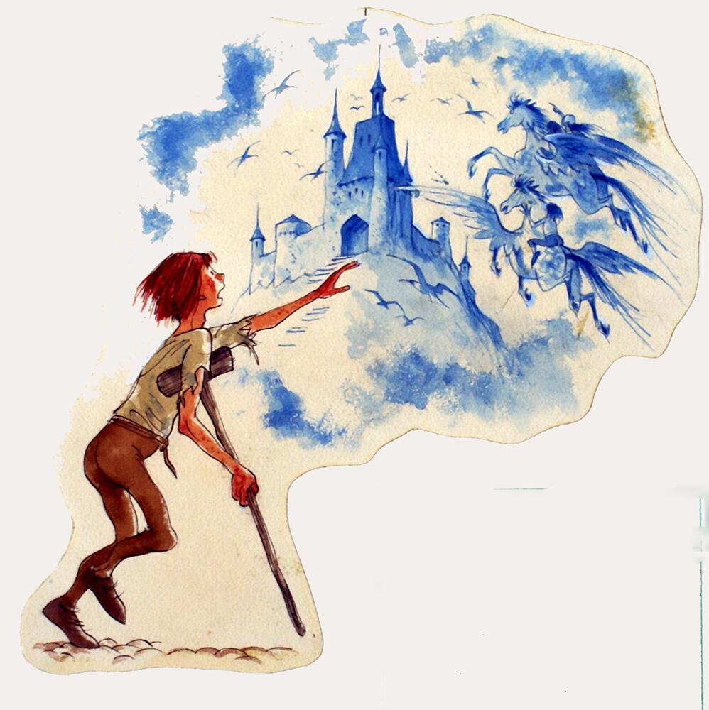 The Pied Piper of Hamelin 3 art by Richard O Rose The Pied Piper of Hamelin 3 art by Richard O Rose