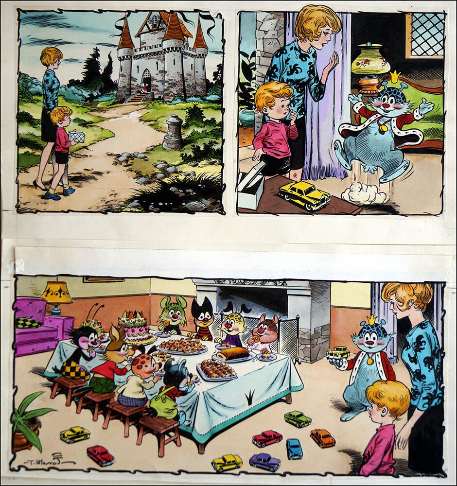 2nd page of story art by Jesus Blasco 2nd page of story art by Jesus Blasco