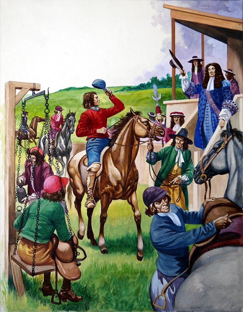 A Day At The Races art by Peter Jackson A Day At The Races art by Peter Jackson