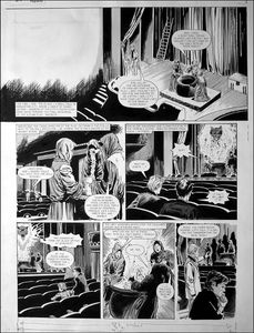 Warlock - Theatre art by Jose Jimenez Warlock - Theatre art by Jose Jimenez