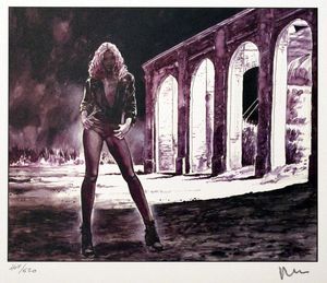 Revoir les étoiles 7 art by Milo Manara Revoir les étoiles 7 art by Milo Manara