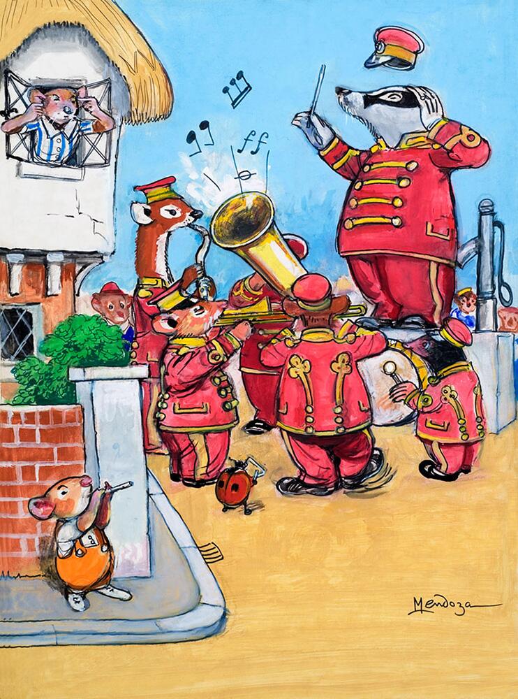 Playing In The Band art by Philip Mendoza Playing In The Band art by Philip Mendoza