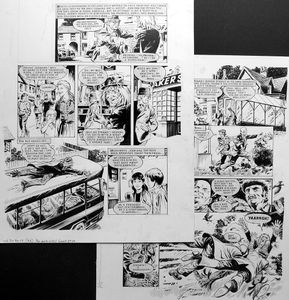 Worzel Gummidge - Oar Kids (TWO pages) art by Barrie Mitchell Worzel Gummidge - Oar Kids (TWO pages) art by Barrie Mitchell