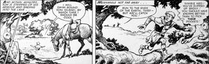 Firebrand from Knockout - Quick Dip (TWO Panels) art by Patrick Nicolle Firebrand from Knockout - Quick Dip (TWO Panels) art by Patrick Nicolle
