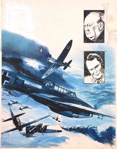 The World in Conflict: Terror from the Skies art by Gerry Wood The World in Conflict: Terror from the Skies art by Gerry Wood