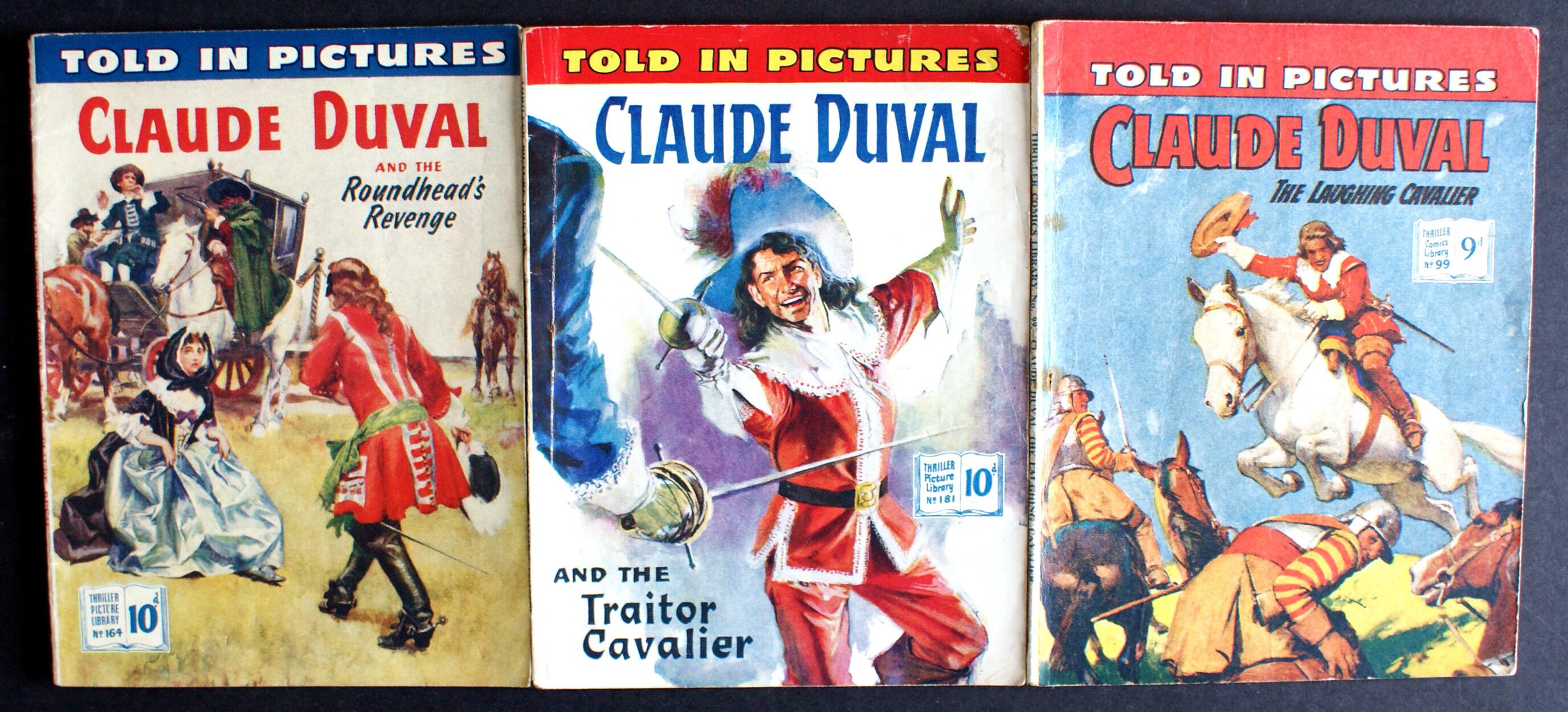 Thriller Picture Library: Claude Duval (3 issues) by Various Thriller Picture Library: Claude Duval (3 issues) by Various