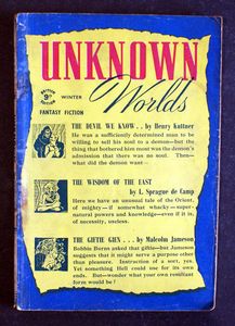 Unknown Worlds (UK Edition): Winter 1945 by Henry Kuttner, L. Sprague de Camp, Malcolm Jameson Unknown Worlds (UK Edition): Winter 1945 by Henry Kuttner, L. Sprague de Camp, Malcolm Jameson