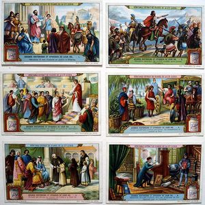 The Lives Of Famous Historians (1922-1923) (6 cards) The Lives Of Famous Historians (1922-1923) (6 cards)