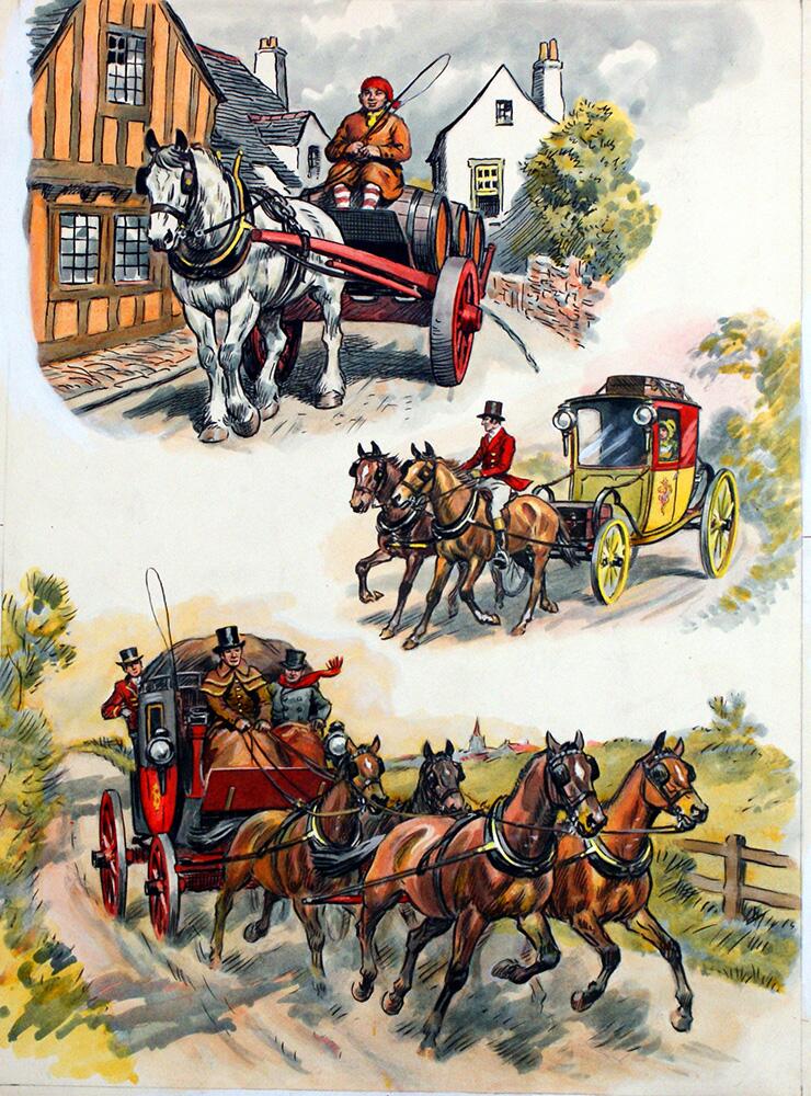 Horses' Heyday 2 art by Derek Eyles Horses' Heyday 2 art by Derek Eyles