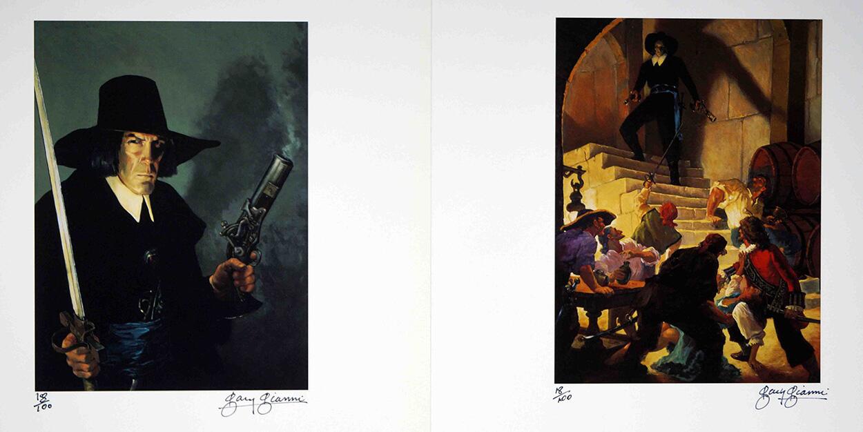The Solomon Kane Portfolio #53/100 art by Gary Gianni The Solomon Kane Portfolio #53/100 art by Gary Gianni