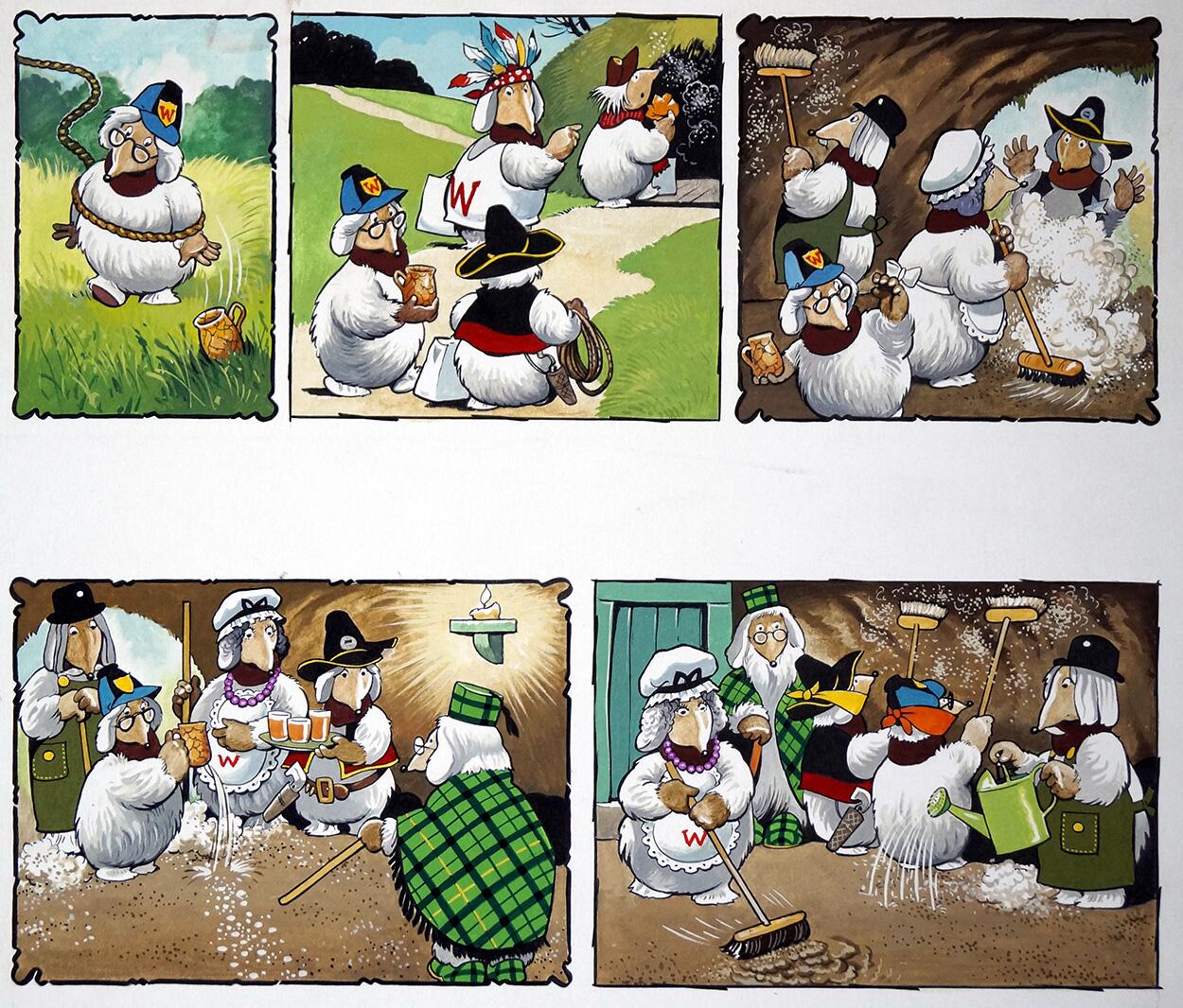 2nd page of story art by Jesus Blasco 2nd page of story art by Jesus Blasco