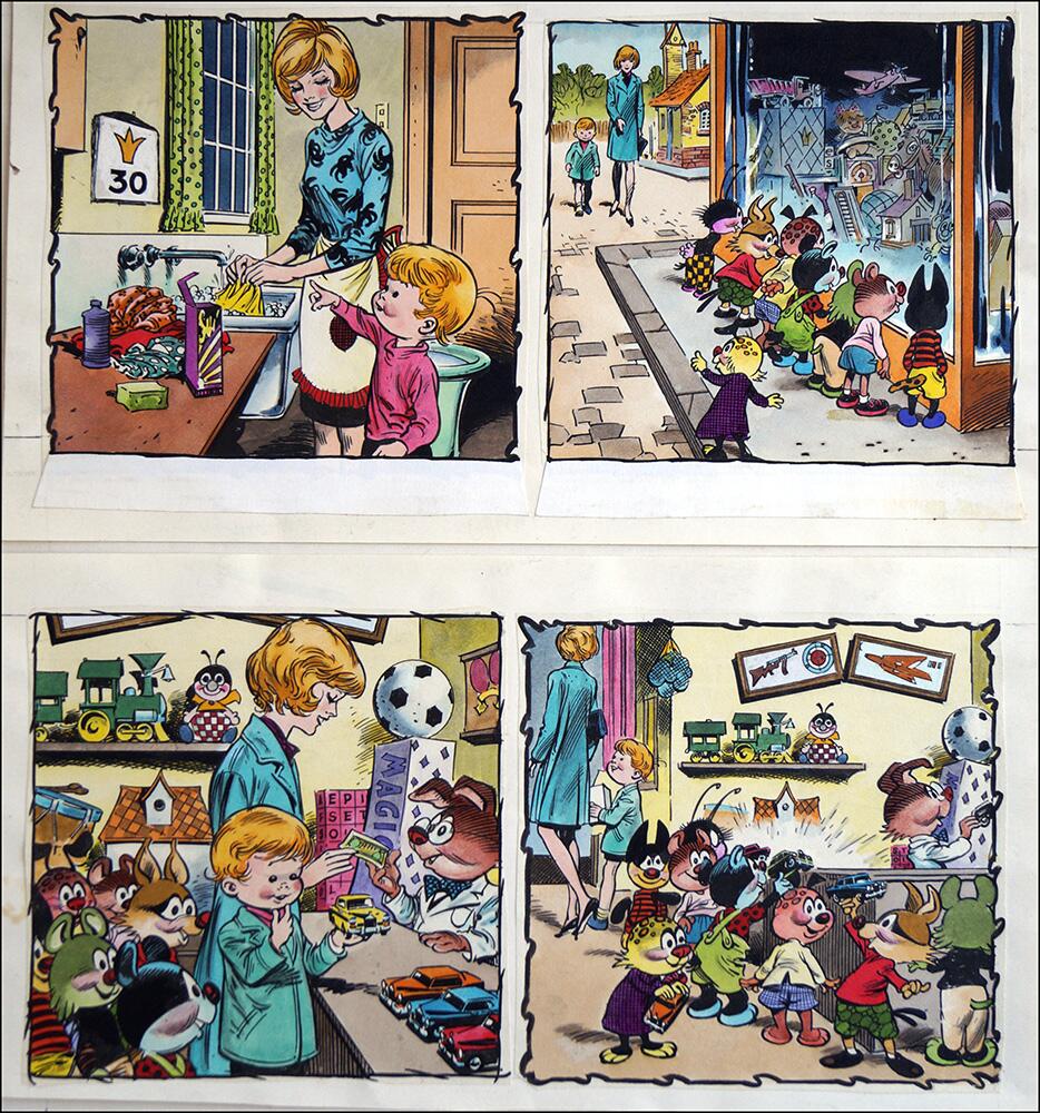 Edward and The Jumblies - Birthday (TWO Pages) art by Jesus Blasco Edward and The Jumblies - Birthday (TWO Pages) art by Jesus Blasco