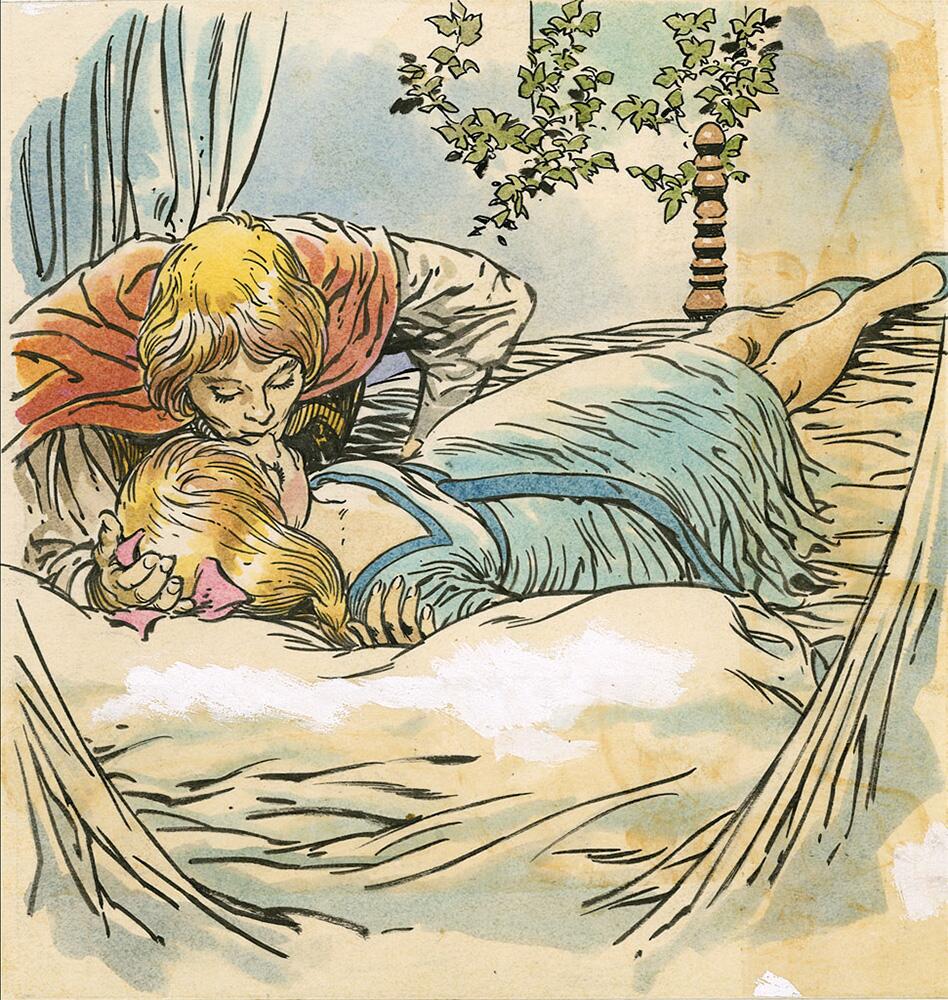 Sleeping Beauty: Kissed By The Prince art by Jesus Blasco Sleeping Beauty: Kissed By The Prince art by Jesus Blasco