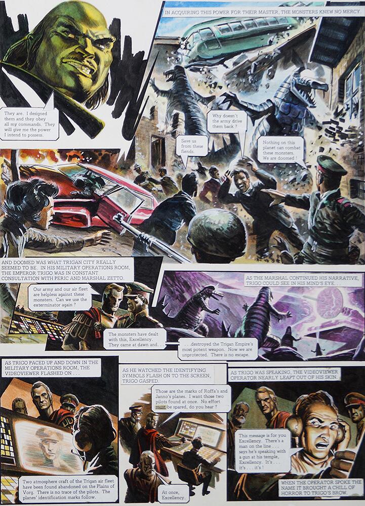 Right Hand Page art by Oliver Frey Right Hand Page art by Oliver Frey