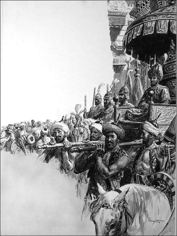 Suleiman the Magnificent art by Cecil Doughty Suleiman the Magnificent art by Cecil Doughty