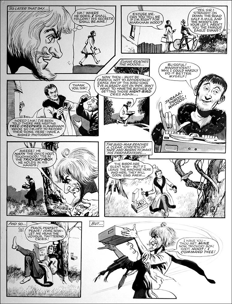 2nd page of episode art by Gerry Embleton 2nd page of episode art by Gerry Embleton