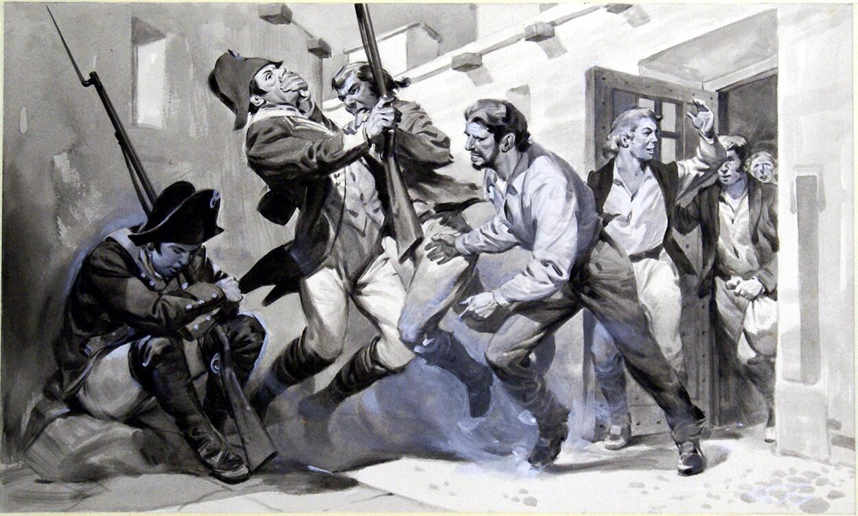 William Scoresby Escapes art by James E McConnell William Scoresby Escapes art by James E McConnell