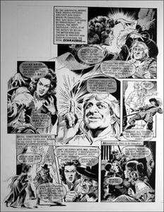 Labyrinth - Umpire (TWO pages) art by Mike Noble Labyrinth - Umpire (TWO pages) art by Mike Noble