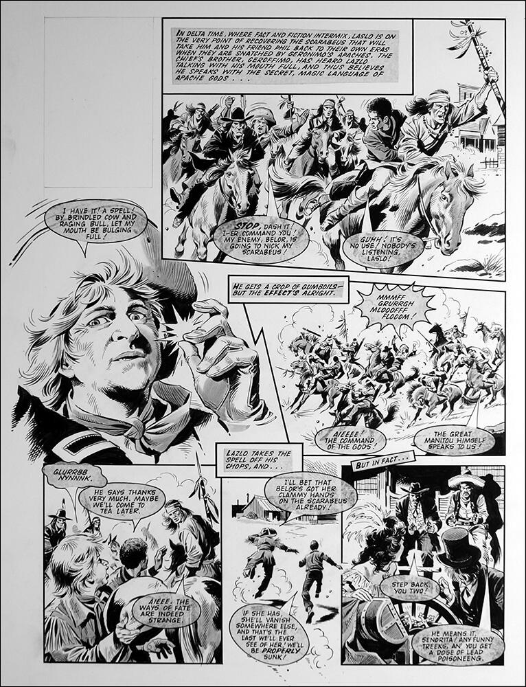 Labyrinth - Crybabies (TWO pages) art by Mike Noble Labyrinth - Crybabies (TWO pages) art by Mike Noble