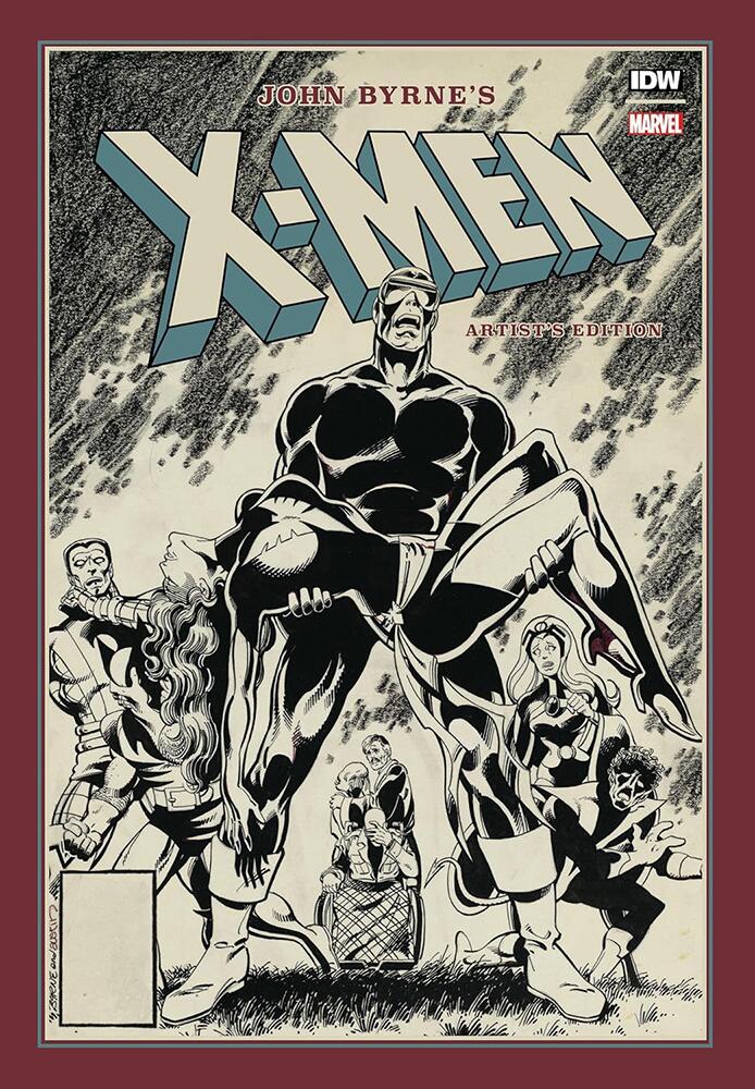 cover, John Byrne's X-Men (Artist's Edition) cover, John Byrne's X-Men (Artist's Edition)