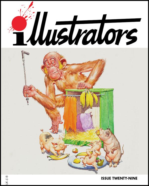 Back cover, illustrators issue 29 Back cover, illustrators issue 29