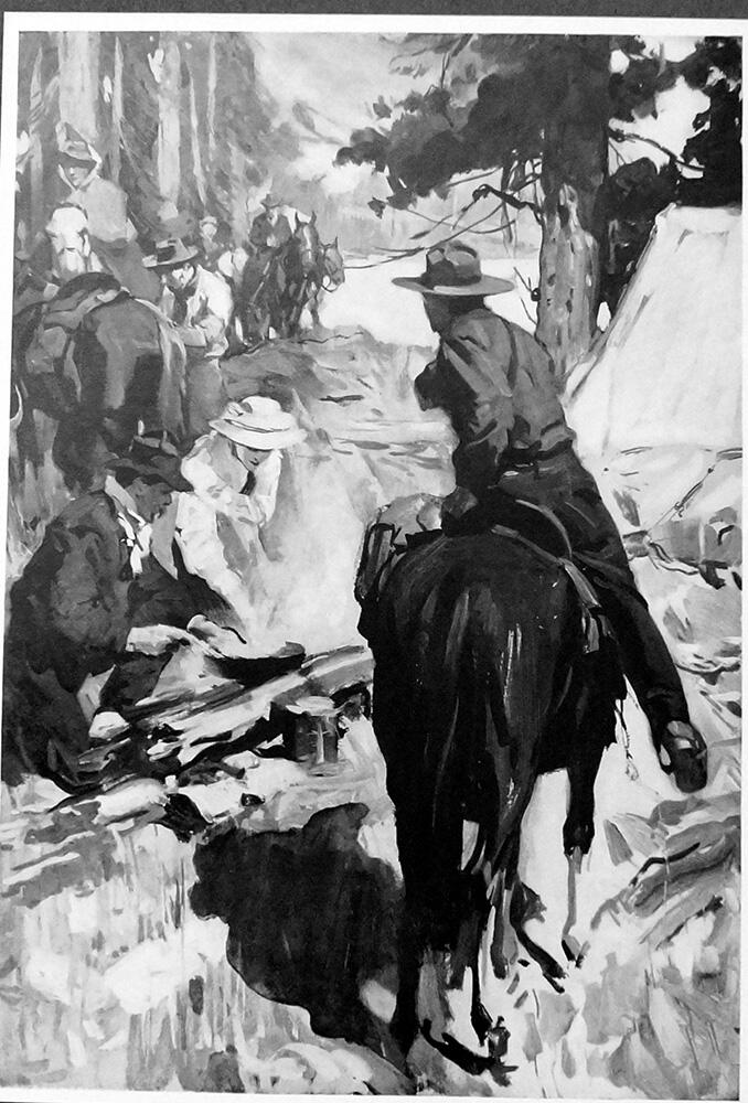 Stage 4 art by Cyrus Cuneo Stage 4 art by Cyrus Cuneo
