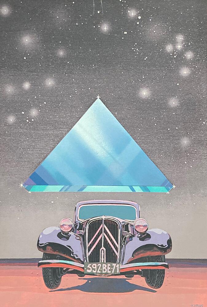 Citroen art by Moebius (Jean Giraud) Citroen art by Moebius (Jean Giraud)
