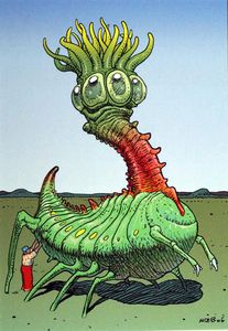 Mars - Peticok art by Moebius (Jean Giraud) Mars - Peticok art by Moebius (Jean Giraud)