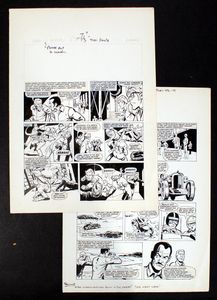 Wheels Moran: TWO Pages from TV21 #104 art by Edmond F. Ripoll Wheels Moran: TWO Pages from TV21 #104 art by Edmond F. Ripoll