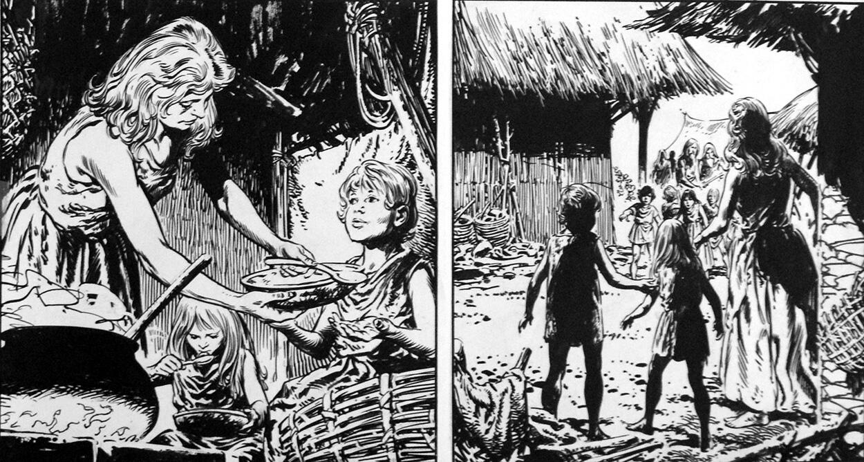 The Long Way Home 71 art by Jesus Blasco The Long Way Home 71 art by Jesus Blasco