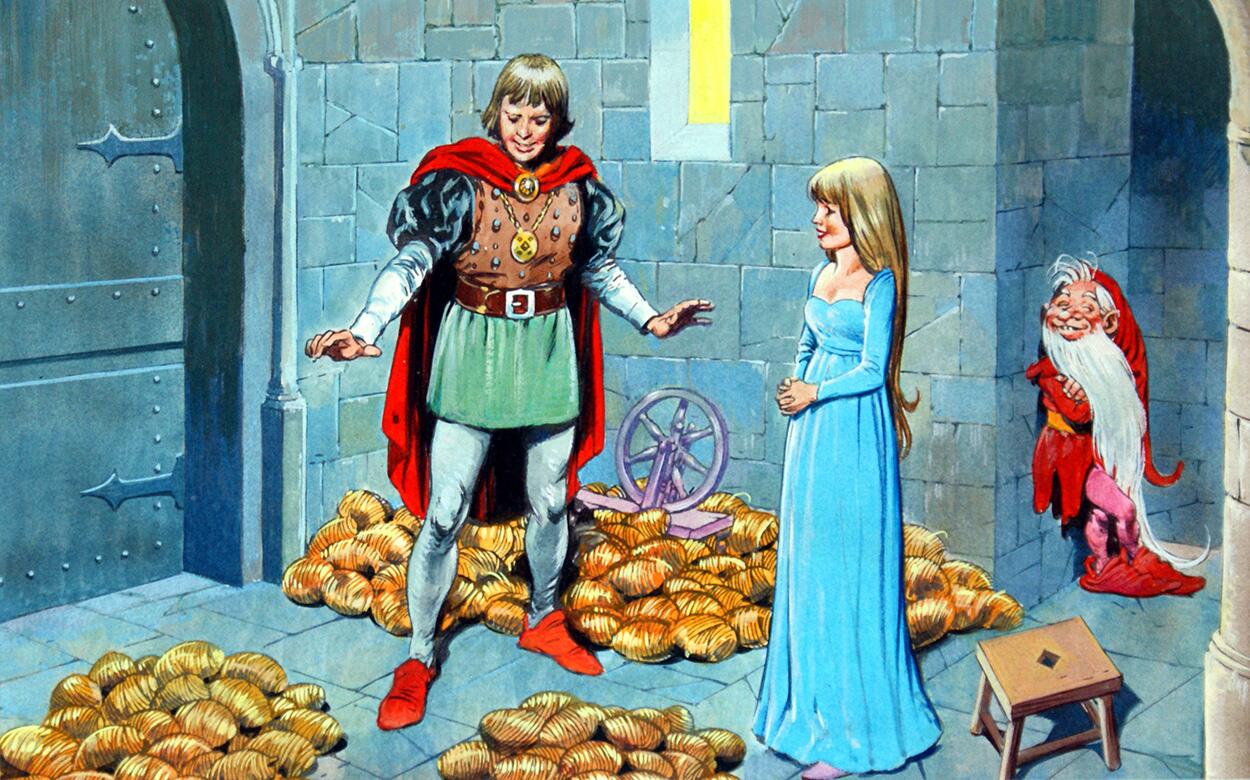 Rumpelstiltskin: With a Little Help from my Friend art by Jesus Blasco Rumpelstiltskin: With a Little Help from my Friend art by Jesus Blasco