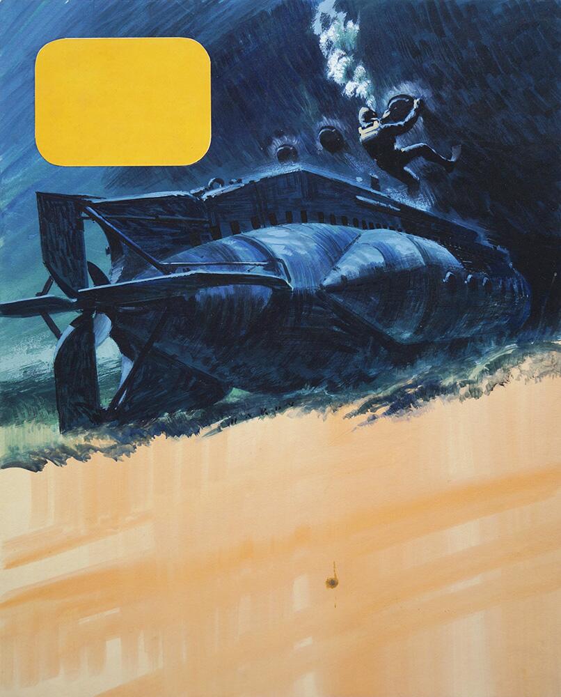 Midget Submarine XE 3 art by Wilf Hardy Midget Submarine XE 3 art by Wilf Hardy