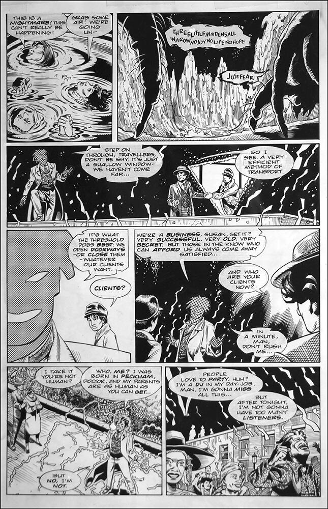 Doctor Who - Ground Zero - Clients art by Martin Geraghty and Bambos (Georgiou) Doctor Who - Ground Zero - Clients art by Martin Geraghty and Bambos (Georgiou)