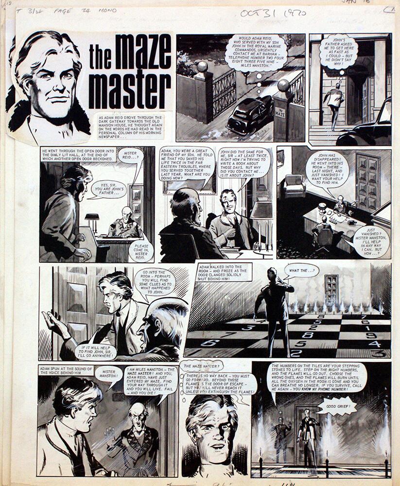 Maze Master 5 art by Bill Lacey Maze Master 5 art by Bill Lacey