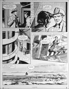 Number 13 Marvel Street - Blacksnake (TWO pages) art by Bill Lacey Number 13 Marvel Street - Blacksnake (TWO pages) art by Bill Lacey