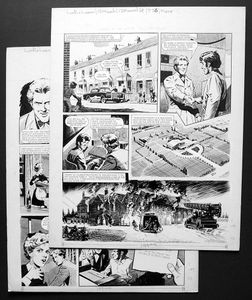 Number 13 Marvel Street - Robert Danvers (TWO pages) art by Bill Lacey Number 13 Marvel Street - Robert Danvers (TWO pages) art by Bill Lacey