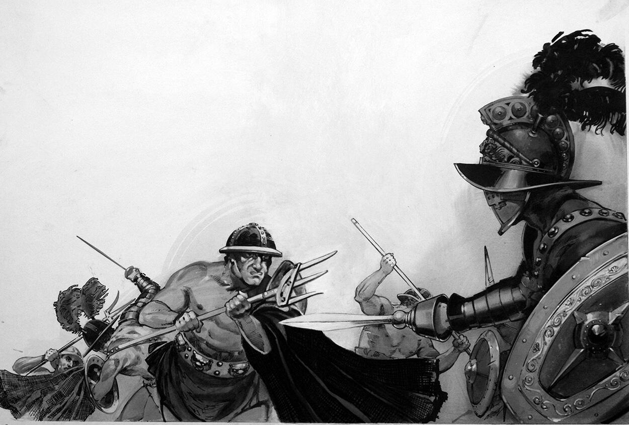 Gladiators art by Angus McBride Gladiators art by Angus McBride