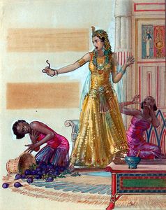 Cleopatra art by John Millar Watt Cleopatra art by John Millar Watt
