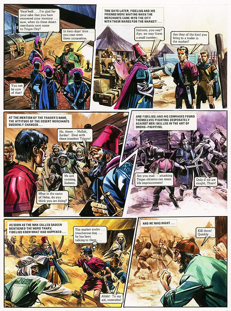 The Trigan Empire: Look and Learn issue 1014 (15 Aug 1981) b art by Gerry Wood The Trigan Empire: Look and Learn issue 1014 (15 Aug 1981) b art by Gerry Wood