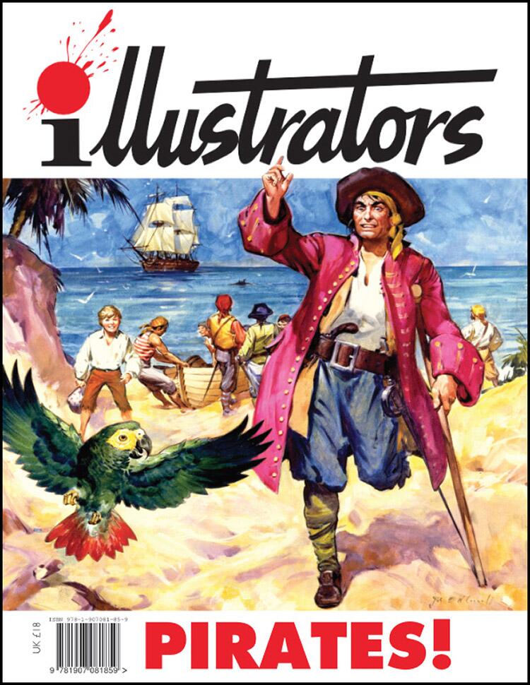 back cover, Pirates! (illustrators Special #7) back cover, Pirates! (illustrators Special #7)